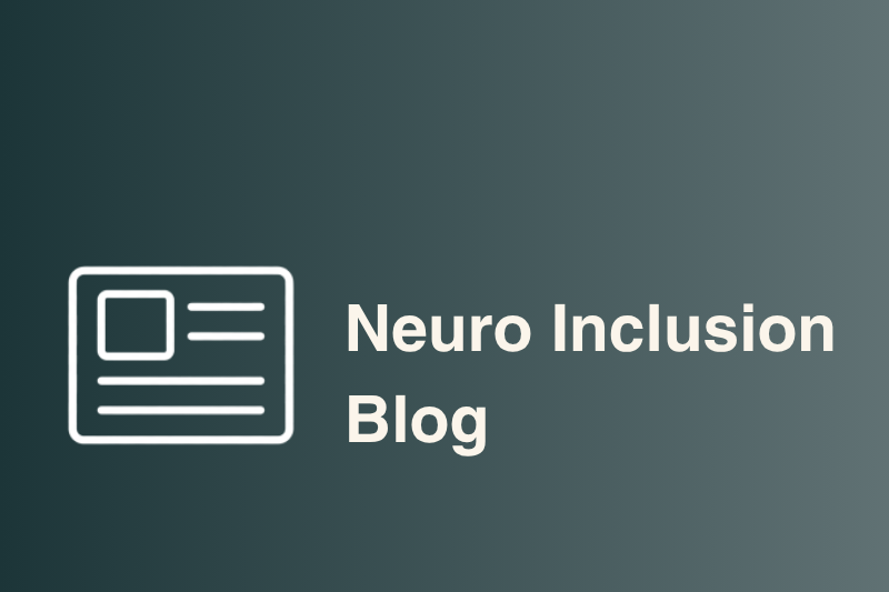 Logo for Neuro Inclusion Blog focusing on support and resources for dyslexia and neurodiversity.